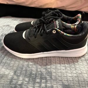 Black adidas sneakers